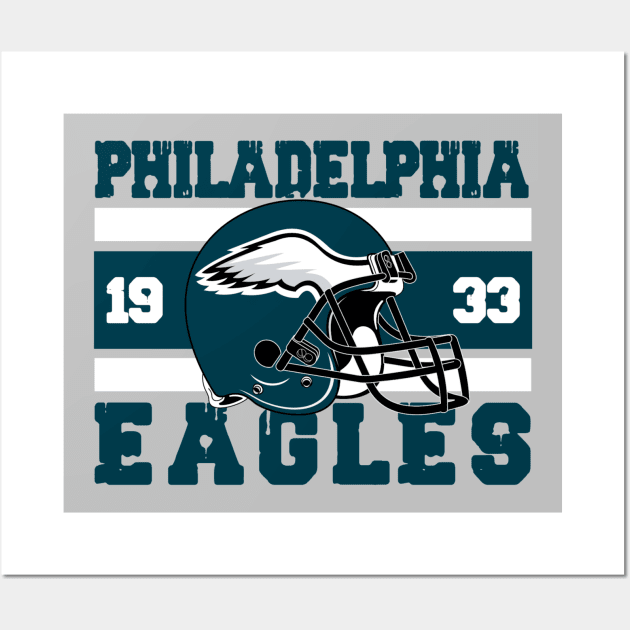 Philadelphia eagles football Wall Art by BandarTogel05